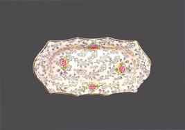 James Kent 3086 Embassy gold floral chintz salt and pepper under-tray. - £48.79 GBP