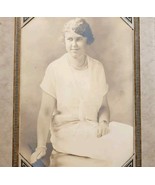 1910s Real Photo Call Studios Dexter Maine Beautiful Young Woman Fold Fr... - €21,60 EUR