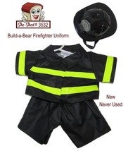 Build-a-Bear Firefighter Uniform for Teddy Bear New  Fireman Clothing for Teddy - £10.19 GBP