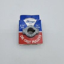 Chicago Die Casting 2-1/4 In. x 5/8 In. Single Groove Pulley 225A6 Chica... - $10.99