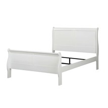 Louis Philippe Twin Bed, White Finish - $318.00