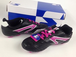Starter Soccer Cleats Girls Youth Size Black Pink New - $13.99