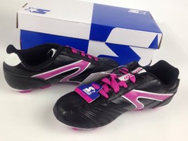 Starter Soccer Cleats Girls Youth Size Black Pink New - £11.24 GBP