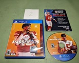 Madden NFL 20 Sony PlayStation 4 Complete in Box - $14.95