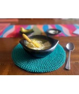 SET 6 PCS Dinner Soup Bowl Mug Casserole Handmade Toxin and Contaminant ... - £96.15 GBP