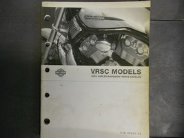 2004 Harley Davidson VRSC Parts Catalog Manual FACTORY OEM BOOK 04 - £19.35 GBP