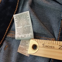 Jessica Simpson Wide Leg Utility Crop Women's Blue Denim Jeans Size 16/33 image 6