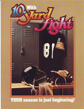 10 Yard Fight Original Nos Video Arcade Game Machine Flyer Vintage Retro Promo - £11.07 GBP
