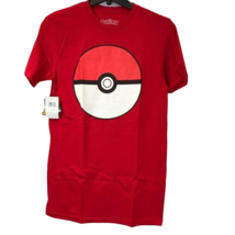 Pokémon Men’s Pokeball Graphic T-Shirt (red) Size L - £21.91 GBP