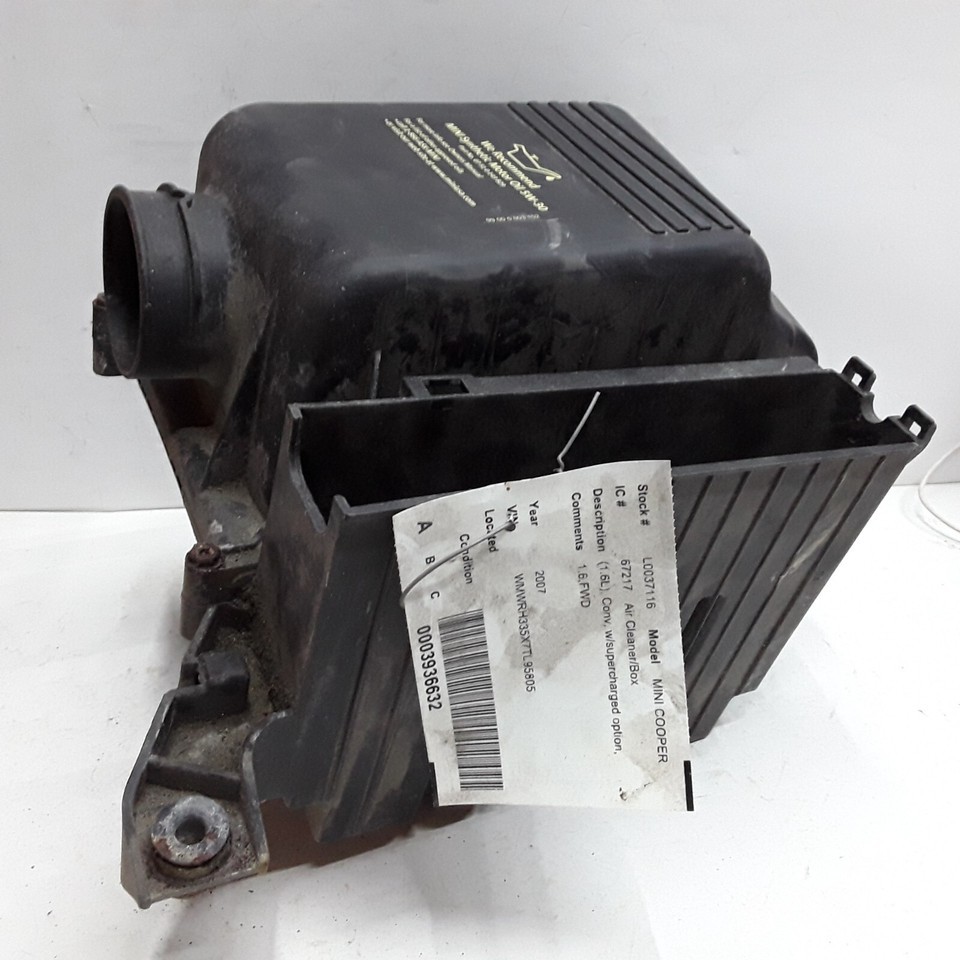 02 03 04 05 06 07 08 Mini Cooper S Convertible 1.6 L supercharged air cl... - $59.84