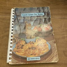 Favorite Eastern Star Recipes: Olde Family Favorites Including Menus 1966 SBPB - £4.86 GBP