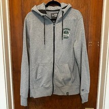 EUC New Era Zip Up Hoodie Supreme Kourt Logo Mens Medium - $17.77