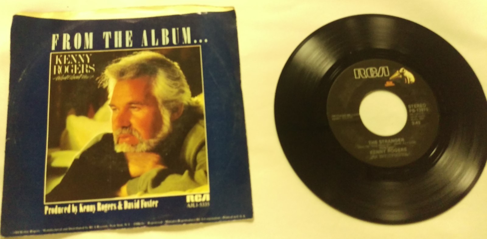 Kenny Rogers - The Stranger/Crazy - RCA - AJL1-5335 - 45RPM RECORD - $4.94