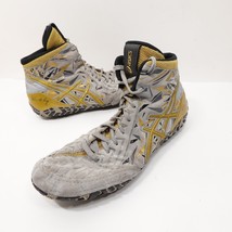 Asics Aggressor 3 Wrestling Sz 10 Limited Edition A.G Lilac Grey/Rich Go... - $89.99