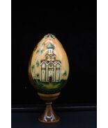 Vtg Russian Decorative Easter Passion Egg Artist Signed Beautiful Scene ... - $922.09 MXN