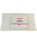 Allied Signal Beach Towel Commemorating 1 Million Workhours Without Acci... - $31.15 CAD
