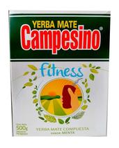Yerba Mate Campesino Fitness 500g Mint flavored compound - $29.99