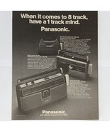Vintage 1970&#39;s Panasonic 8 Track Boombox Print Ad Portable Stereo Blaste... - €5,63 EUR
