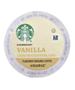 96/PACK - Starbucks Vanilla Flavored Coffee K-Cup Pods BULK PACKAGING - $31.99