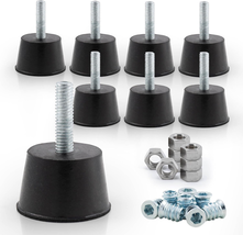 1/4" Adjustable Furniture Levelers 8 Pack Chair Table Feet Screw In Glide - $20.30