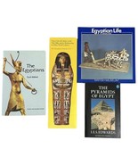 Egypt Egyptians Pyramids Vtg Book Lot of 4 Edwards Metropolitan Museum A... - $14.25