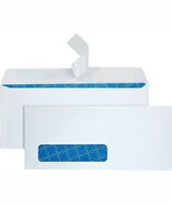 Pack of 500 Quality Park Redi-Strip Tinted Window Envelope #10 4 1/8 x 9... - $69.13 CAD