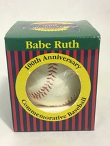 100th Anniversary Babe Ruth Commemorative Baseball Sealed in Box Certificate - £17.55 GBP