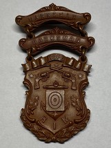 CIRCA 1903-1904, RHODE ISLAND MILITIA, MARKSMAN MEDAL, PISTOL, NAMED, VI... - $175.00