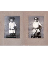 Orville Calhoon (2) Cabinet Photos of Little Boy - Denver, CO (1905-1906) - $34.50
