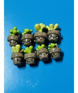 8 Pcs Handmade Cute Keychain Charms Kawaii Tiny Cute Flower Pots for Key... - €6,78 EUR