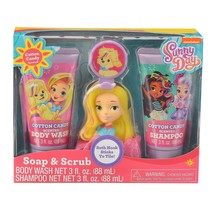 Sunny Day Soap and Scrub Body Wash and Shampoo Set, 4 pieces new in box - £11.62 GBP