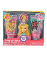Sunny Day Soap and Scrub Body Wash and Shampoo Set, 4 pieces new in box - £11.72 GBP