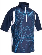 Abacus Sportswear Us men's formby golf wind polo shirt in Navy Combo - €52,98 EUR
