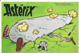 ⭕vtg, pocket calendar 1989 Comic Asterix Obelix Astérix 49 impala - $8.12 CAD