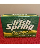 NOS Irish Spring Original Deodorant Bar Soap 2.5 Oz. Travel Size VINTAGE - $4.00