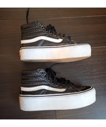 VANS Men&#39;s 4 Women&#39;s 5.5 Sneakers Shoes Sk8-Hi Tapered Stackform Nice co... - $898.41 MXN