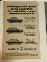 1988 Volts Wagon Spring Celebration Print Ad Advertisement PA4 - $7.91