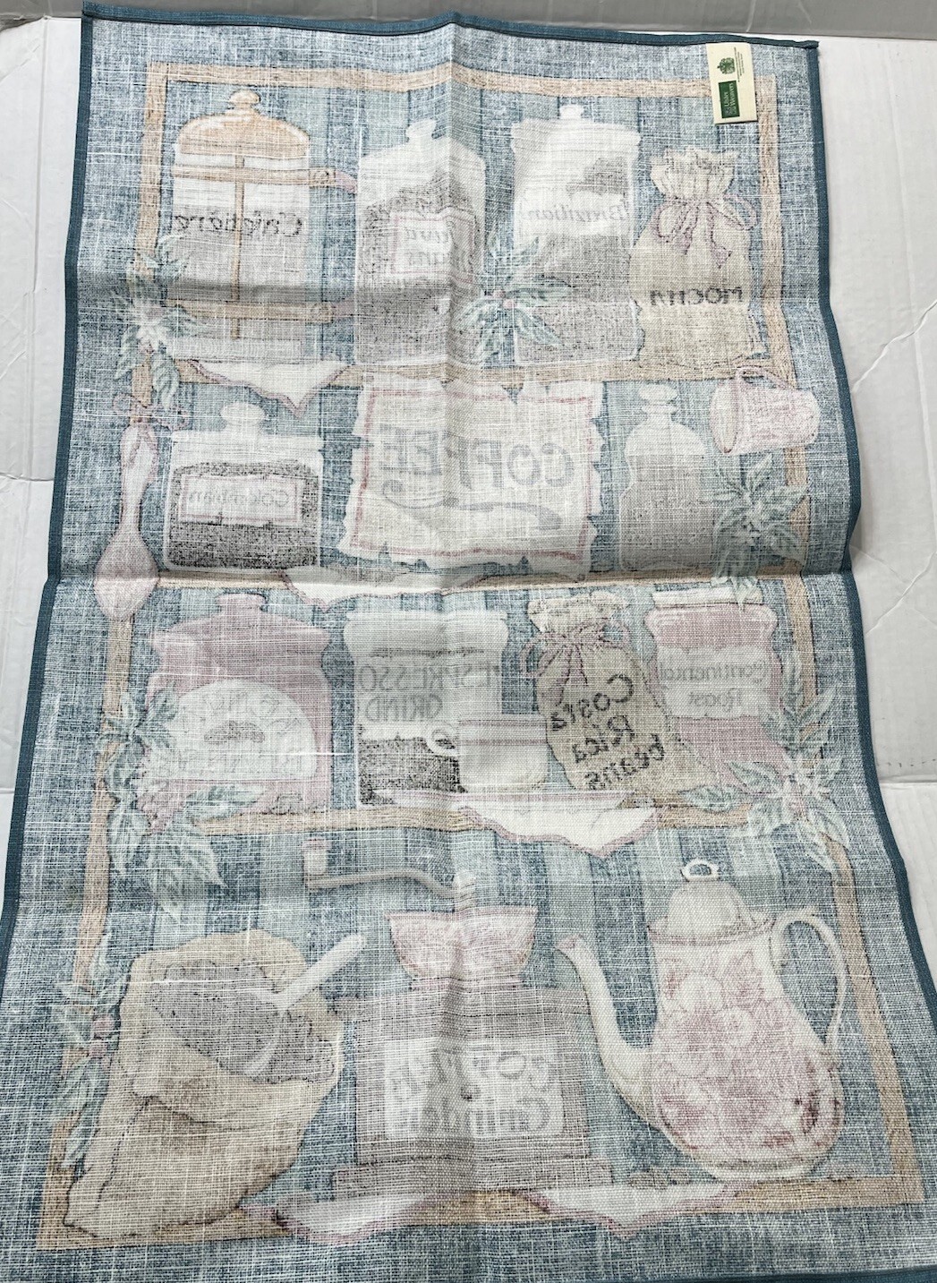 NWOT Ulster Weavers vintage Coffee teapot Kitchen Tea Towel Linen Madein Ireland Item image 5