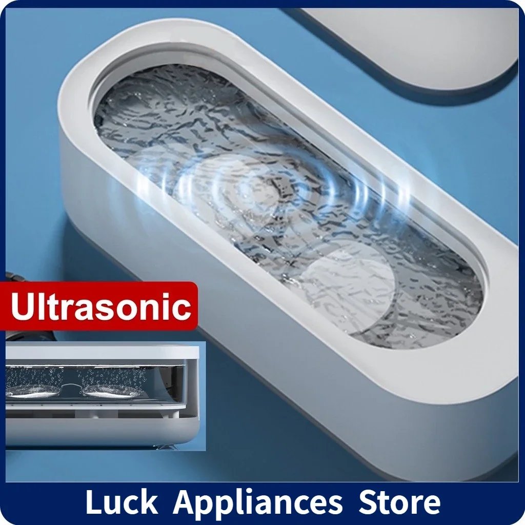 Portable Ultrasonic Cleaning Machine High Frequency Vibration Wash Cleaner - $38.11