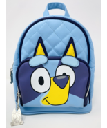 Mini Quilted Bluey Dog Backpack Faux Leather Fast Forward Travel Bag - $460.00 MXN