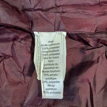 Maurices RN#51783 Girls/Women's Red Full Zip Removable Hoodie Vest Size Small  image 5