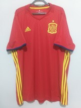 Jersey / Shirt Spain Adidas Uefa Euro 2016 - New with Tags Size Extra Large - £98.86 GBP