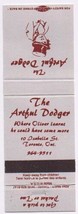 Matchbook Cover The Artful Dodger Toronto ON - £0.53 GBP