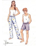 Girls Boys Very Easy Kwik Sew Cotton Flannel Sleep Pants Shorts Pattern ... - €11,02 EUR