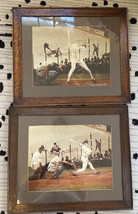 2 Vintage Original Double Exposure Baseball Hockey Photo Red Sox Bruins Signed - £317.56 GBP