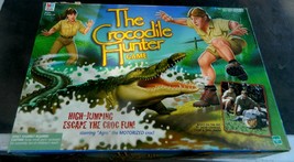 The Crocodile Hunter Board Game 1999 Milton Bradley Motorized Croc -Comp... - $29.00