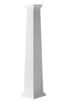 Ekena Millwork - 10x5 Craftman Classic Square Tappered Smooth Column - C... - $143.55