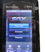 SkyGolf Skycaddie SGX Golf GPS System with Case Excellent - $366.59 MXN