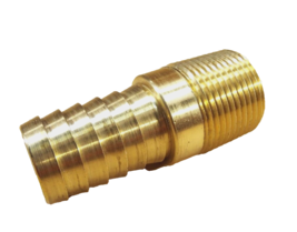 3/4&quot; Npt Male Adapter Barb To Npt Thread Brass Hydrant Fitting Proplumber New - $6.99