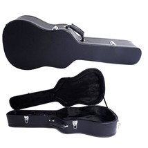 Wood Hard-Shell Case With Lock For 41&quot; Acoustic Folk Guitar - $118.99